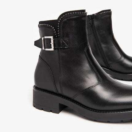 Stivaletti Donna in Pelle Nera I205802D NERO 100 Nero Giardini 