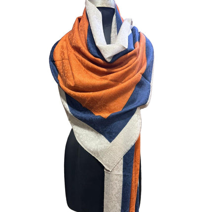 Foulard Spatarella in Cashmere Fantasia Multicolore - MARIO SPATARELLA