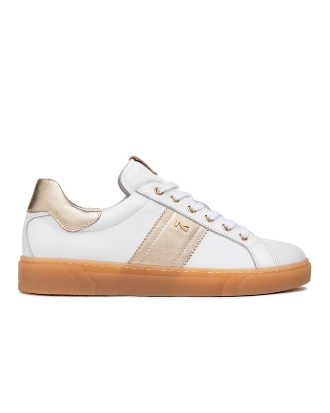 NeroGiardini Sneakers Bassa Donna in Pelle Bianca E513006D BIANCO 707 Nero Giardini 