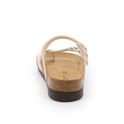 Grunland Sandali Infradito Donna Plantare Sughero Doppia Fibbia Rame CB2438 HOLA RAME Grunland 