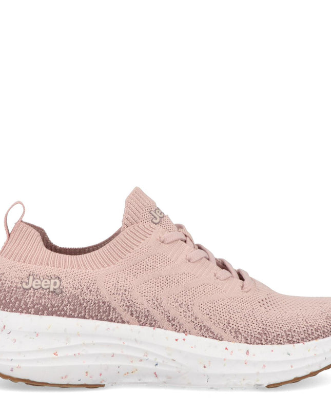 Sneakers Running Donna in Tessuto LIME ROSE 080 Jeep Footwear 