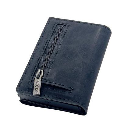 Moero Pro Vintage Nero Zip Portafoglio Slim PRO VINTAGE ZIP BLACK Moero 