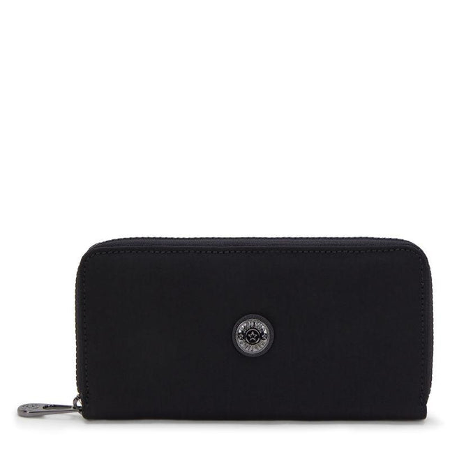 Portafogli Donna Lungo Nero MONEY WORLD ENDLESS BLACK Kipling 