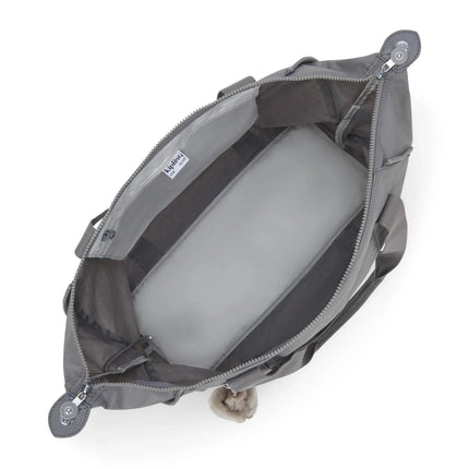 Kipling Borsone Shopper Viaggio in Tessuto Grigio - MARIO SPATARELLA