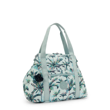 Kipling Borsone Shopper Viaggio in Tessuto Fantasia More Palm Trees - MARIO SPATARELLA