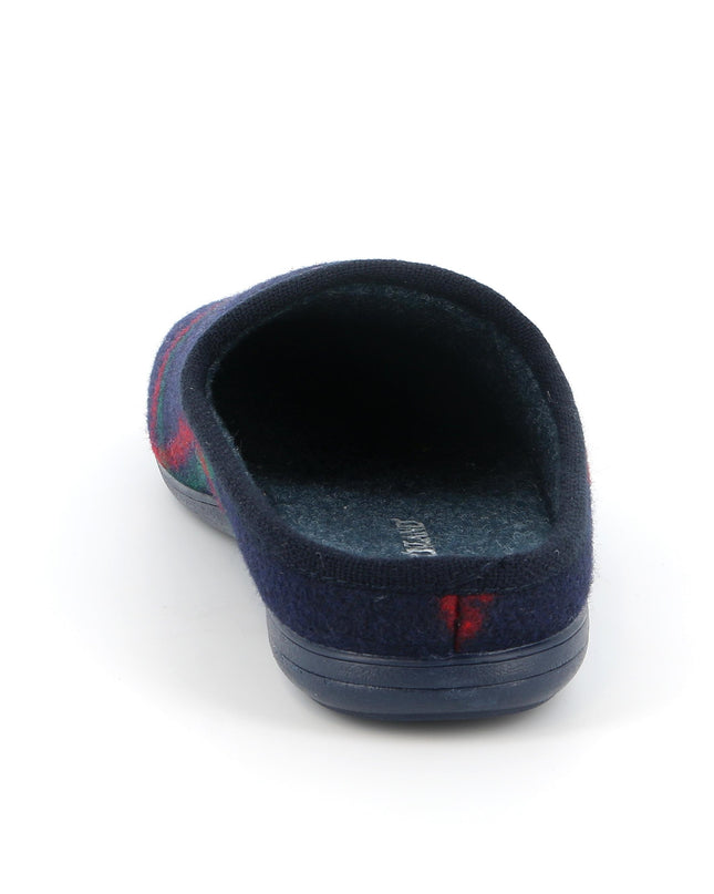 Pantofole Uomo Feltro di Lana Blu CI2422 GAFO BLU Grunland 