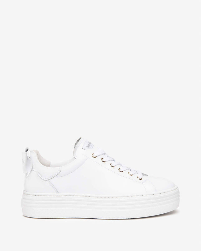 Nero Giardini Sneakers Donna in Pelle Bianca E306521D BIANCO 707 Nero Giardini 