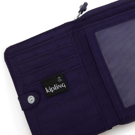 Kipling Portafogli Donna Multitasche in Tessuto Moonlit Blu MONEY LOVE MOONLIT BLUE Kipling 