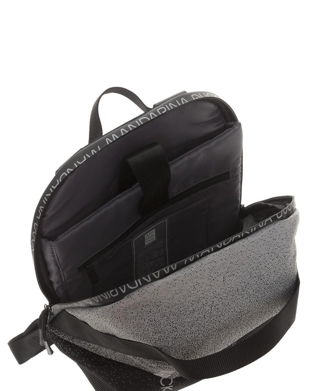 Zaino Porta Computer  in Tessuto Idrorepellente Mandarina Duck ATHLEISURE JIT02 ALUMINIUM 386 Mandarina Duck 