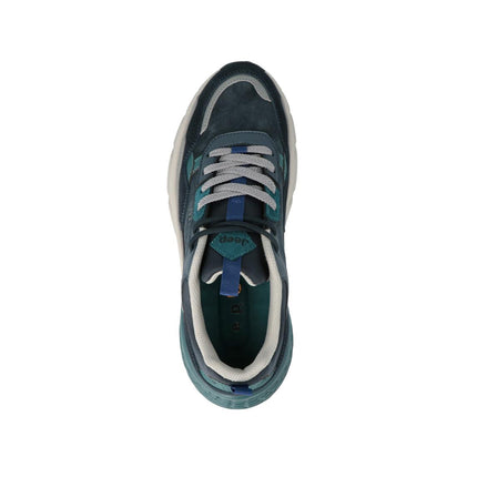 Sneakers Uomo Camoscio Multicolor Petrolio GROOVE U UJM42210A-109 Jeep Footwear 