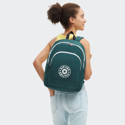 Zaino Porta Computer Laptop 15 Pollici CURTIS L VINTAGE GREEN Kipling 