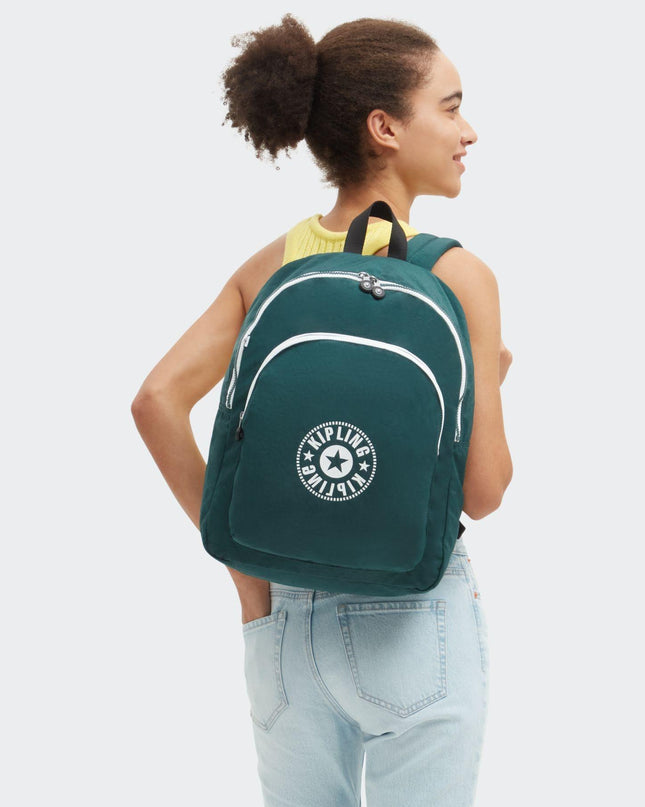 Zaino Porta Computer Laptop 15 Pollici CURTIS L VINTAGE GREEN Kipling 