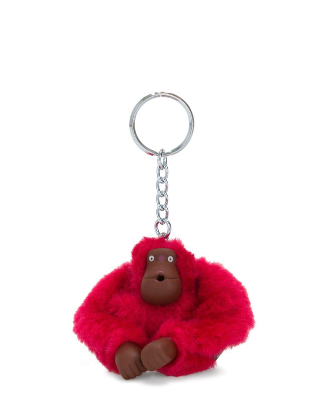 Portachiavi Scimmia Kipling MONKEYCLIP S TRUE PINK Kipling 