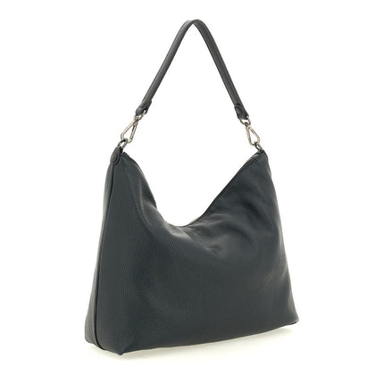 Gabs Borsa a Spalla Convertibile e Trasformabile in Pelle Nero con Tracolla FILIPPA TG L BLACK Gabs 