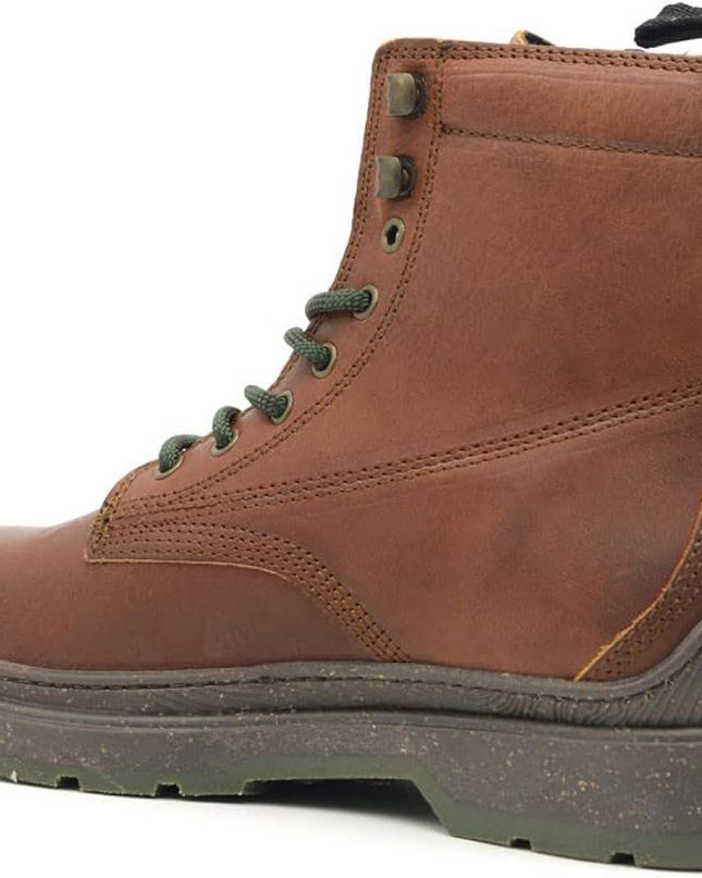 Anfibi Uomo Pelle Cuoio RED ROCK BOOT COGNAC 064 Jeep Footwear 