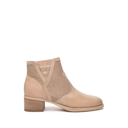 Nero Giardini Stivaletti Donna in Pelle Tacco Basso E512660D CHAMPAGNE 439 Nero Giardini 