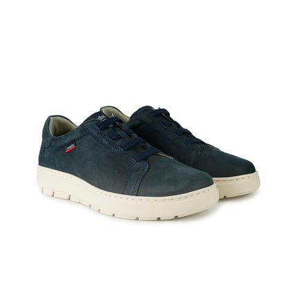 Callaghan Sneakers Uomo Bassa in Pelle Blu con Elastici 60603 ADAPTABLE AZUL Callaghan 