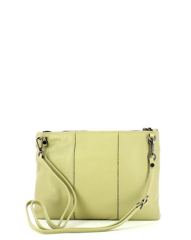 Gabs Pochette Donna con Tracolla in Pelle Celadon - MARIO SPATARELLA