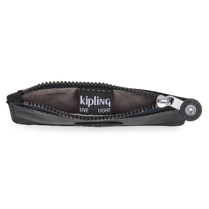 Portacarte con Zip in Tessuto Nero CAMILO BLACK NOIR Kipling 