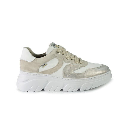 Callaghan Sneakers Donna in Pelle Multicolor Bianco 51809 BACCARA MARFIL BLANCO Callaghan 