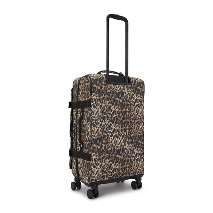Kipling Trolley Medio Animalier Leopard 4 Ruote SPONTANEOUS M LEOPARD Kipling 