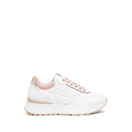 Nero Giardini Sneakers Donna Bassa in Pelle Bianca E512884D BIANCO 707 Nero Giardini 