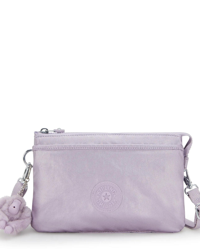 Kipling Borsetta Donna Tracolla Metallic Lilac RIRI LILAC METALLIC Kipling 
