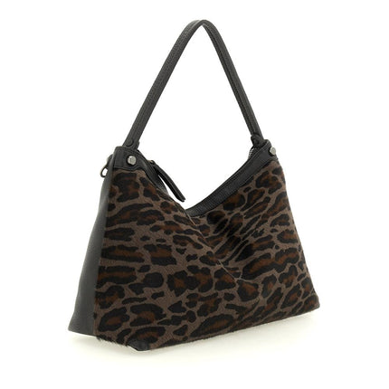 Gabs Borsa a Spalla Trasformabile in Pelle e Cavallino Leopardo FIONA TG M CAVALLINO LEOPARDO Gabs 