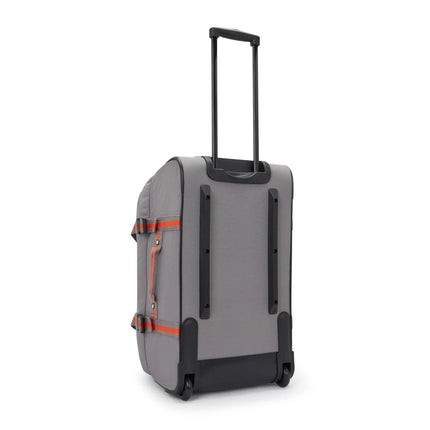 Kipling Trolley Medio 2 Ruote in Tessuto Grigio - MARIO SPATARELLA