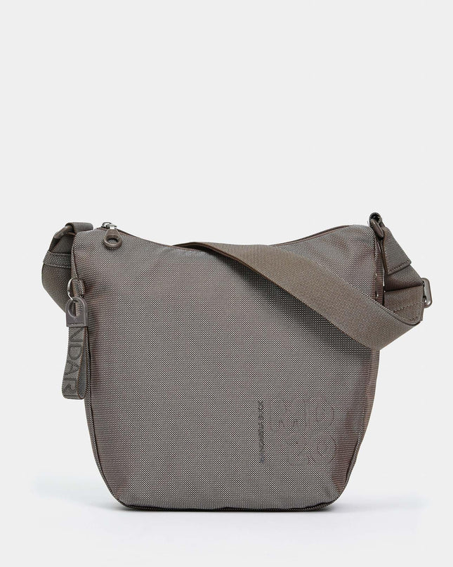 Mandarina Duck Borsa conTracolla in Tessuto Taupe QMTV1 MD20 TAUPE Mandarina Duck 