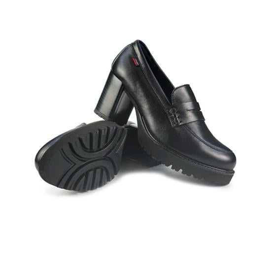 Mocassini Donna Alti Pelle Nera - MARIO SPATARELLA