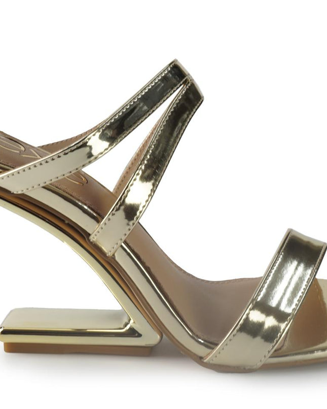 Sandali Donna Specchio Gold MAGGIE 837 MIRROR Exe 