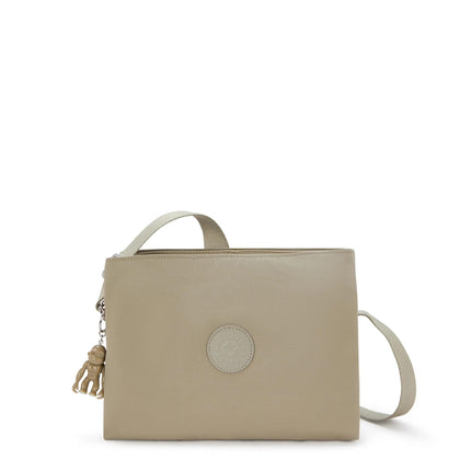 Kipling Borsa Doanna Media in Tessuto Beige FABYA BE BOHO TAN Kipling 