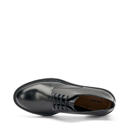 Francesine Frau Donna in Pelle Nero 95U5 BRUSH BLACK Frau 