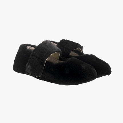 Pantofole Donna con Soletta Estraibile PA1146 NERO Grunland 