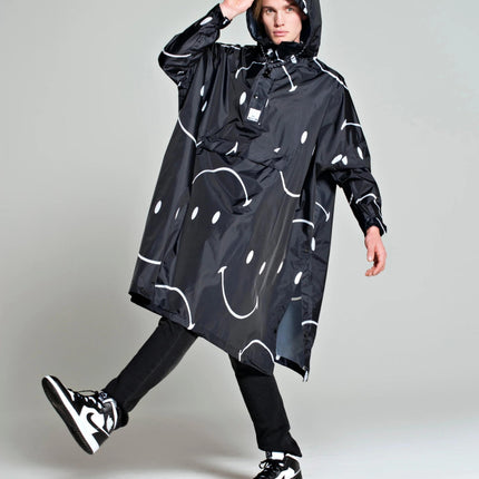 Rainkiss Mantella Antipioggia Poncho Classic Smile RAIN PONCHO CLASSIC SMILE RAINKISS 