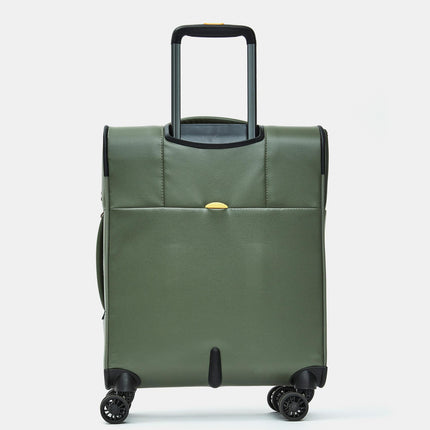 Trolley Bagaglio a Mano Softy Verde 4 Ruote OSV01 ECO COATED PINE GREEN Mandarina Duck 