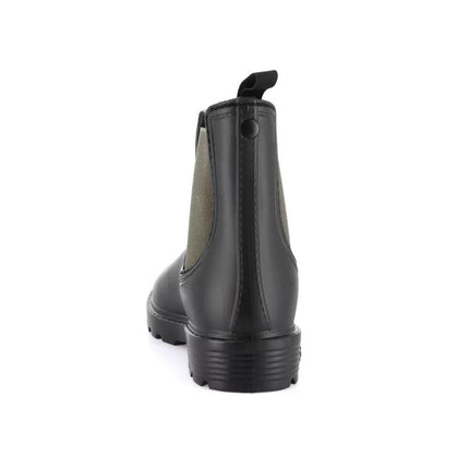 Stivaletti Galosce Grunland Donna Pioggia Gomma Nero Kaki - MARIO SPATARELLA