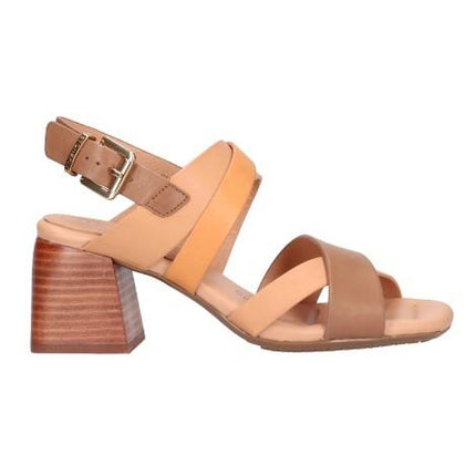 Sandali Tacco Pelle Sigaro TALITHA 3 221012 CIGAR BROWN Stonefly 
