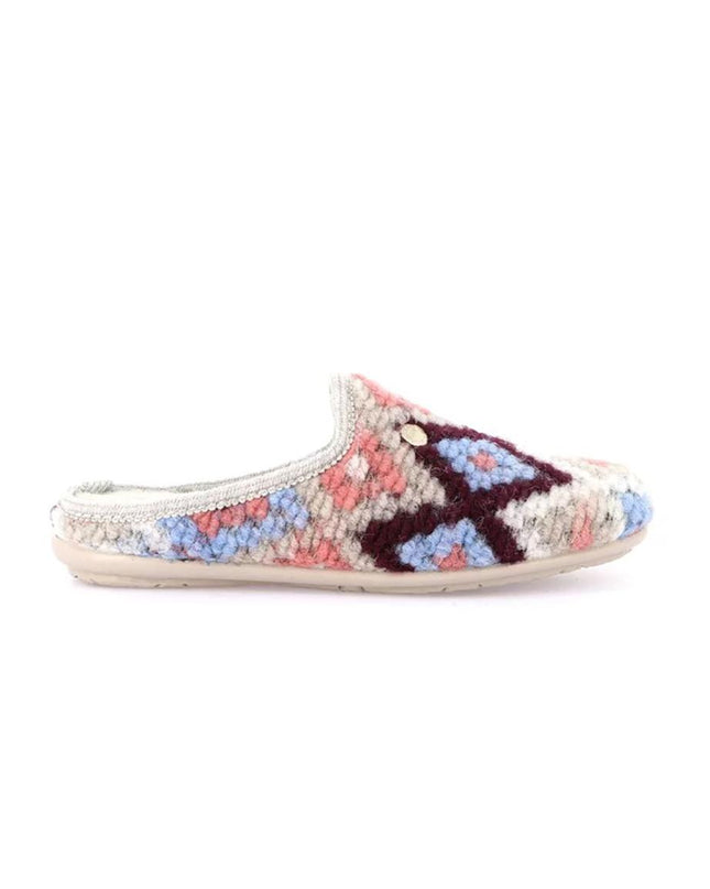 Pantofole Donna Maglia Beige Multi CI3181 FAYE BEIGE Grunland 