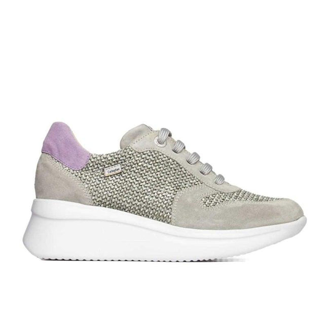 Sneakers Donna Verde Zeppa 30031 HANNA OLIVA Callaghan 
