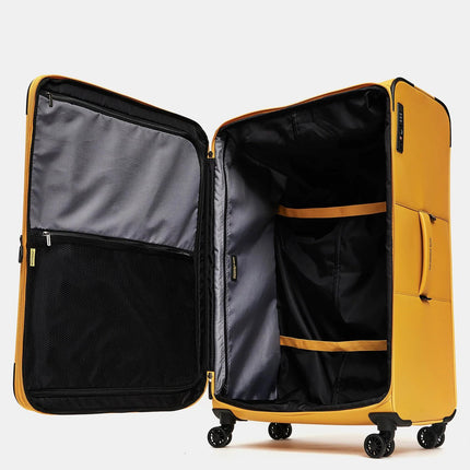 Trolley XL Espandibile Softy Giallo 4 Ruote OSV05 ECO COATED DUCK YELLOW Mandarina Duck 