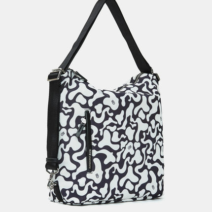 Mandarina Duck Borsa Convertibile Zaino Tessuto Fantasia Moire QHT10 HUNTER MOIRE Mandarina Duck 