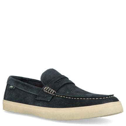 Mocassini Uomo Barca Camoscio Blu MOKI SUEDE NAVY 016 Jeep Footwear 