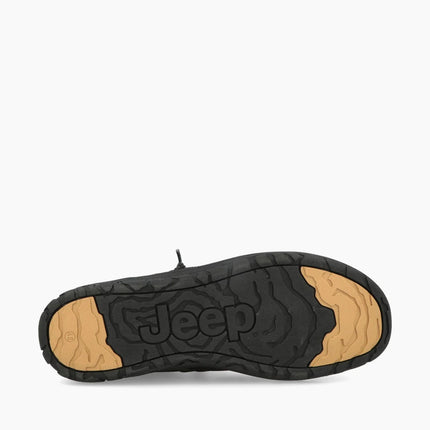 Jeep Polacchine Uomo in Ecopelle Nero SAMOA MID BLACK Jeep Footwear 