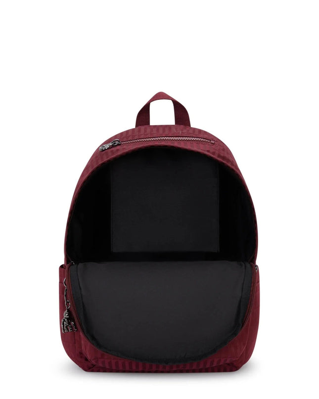 Kipling Zainetto in Tessuto Maroon - MARIO SPATARELLA