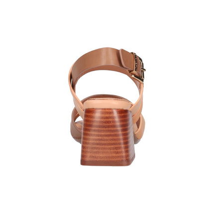 Sandali Tacco Pelle Sigaro TALITHA 3 221012 CIGAR BROWN Stonefly 