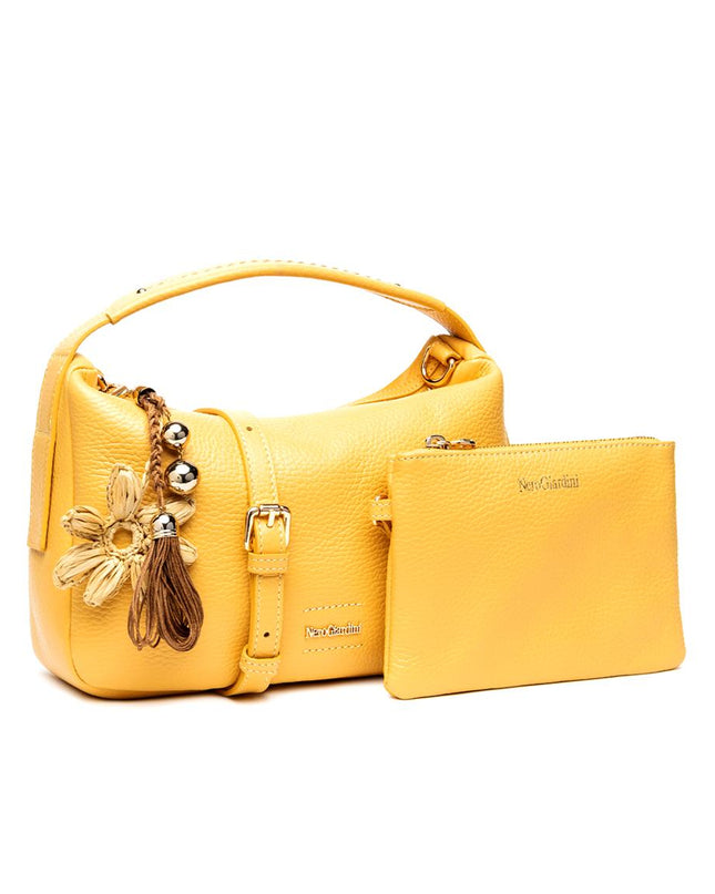 NeroGiardini Borsa Donna in Pelle Paglia E644143D PAGLIA 743 Nero Giardini Borse 