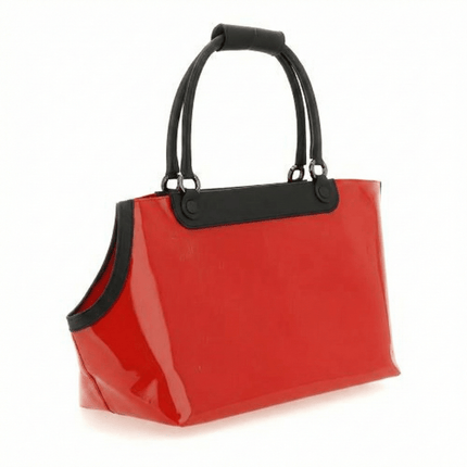 Gabs Borsa Trasportino per Cane in PVC Rosso - MARIO SPATARELLA