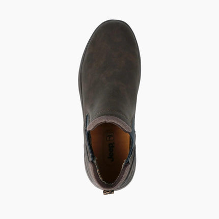 Jeep Stivaletti Chelsea Uomo Marrone KOBI CHELSEA DARK BROWN Jeep Footwear 